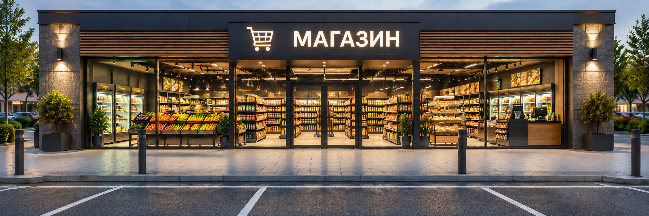 Торговая точка — внешний вид магазина